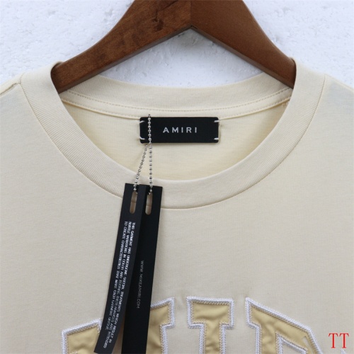 Replica Amiri T-Shirts Short Sleeved For Unisex #1227251 $36.00 USD for Wholesale