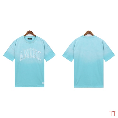 Replica Amiri T-Shirts Short Sleeved For Unisex #1227252, $36.00 USD, [ITEM#1227252], Replica Amiri T-Shirts outlet from China