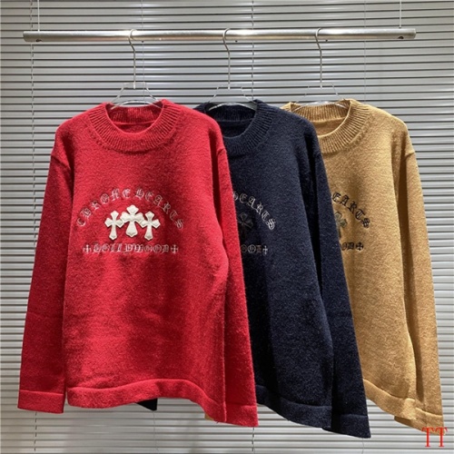 Replica Chrome Hearts Sweater Long Sleeved For Unisex #1227328 $56.00 USD for Wholesale