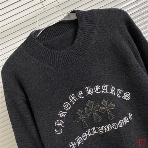 Replica Chrome Hearts Sweater Long Sleeved For Unisex #1227330 $56.00 USD for Wholesale