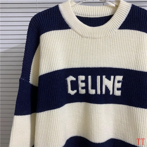 Replica Celine Sweaters Long Sleeved For Unisex #1227336 $56.00 USD for Wholesale