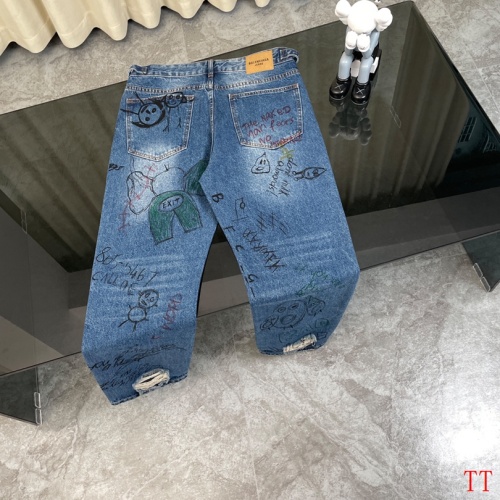 Replica Balenciaga Jeans For Unisex #1227378 $72.00 USD for Wholesale