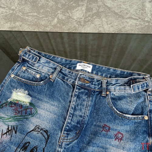 Replica Balenciaga Jeans For Unisex #1227378 $72.00 USD for Wholesale