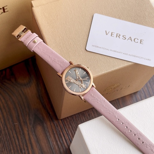 Replica Versace AAA Quality Watches For Women #1227403 $210.00 USD for Wholesale