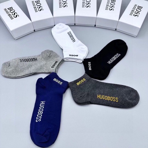 Replica Boss Socks For Men #1227501 $27.00 USD for Wholesale