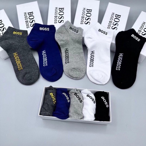 Replica Boss Socks For Men #1227501 $27.00 USD for Wholesale