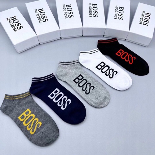 Replica Boss Socks For Men #1227502 $27.00 USD for Wholesale