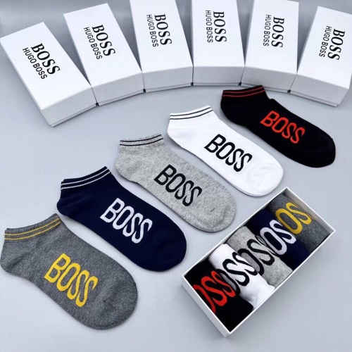 Replica Boss Socks For Men #1227502 $27.00 USD for Wholesale