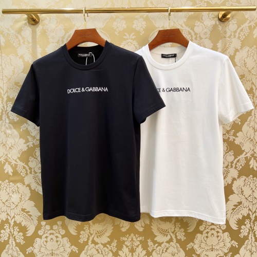 Replica Dolce & Gabbana D&G T-Shirts Short Sleeved For Unisex #1227528 $45.00 USD for Wholesale