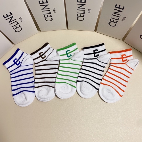 Replica Celine Socks #1227552, $25.00 USD, [ITEM#1227552], Replica Celine Socks outlet from China