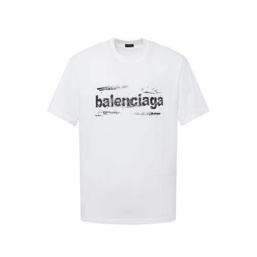 Replica Balenciaga T-Shirts Short Sleeved For Unisex #1228028, $40.00 USD, [ITEM#1228028], Replica Balenciaga T-Shirts outlet from China