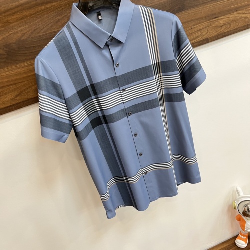 Replica Burberry Shirts Short Sleeved For Men #1228203 $64.00 USD for Wholesale