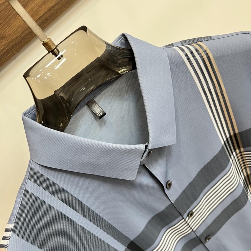 Replica Burberry Shirts Short Sleeved For Men #1228203 $64.00 USD for Wholesale