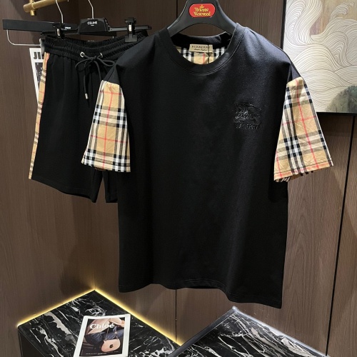 Replica Burberry Tracksuits Short Sleeved For Men #1228231, $85.00 USD, [ITEM#1228231], Replica Burberry Tracksuits outlet from China