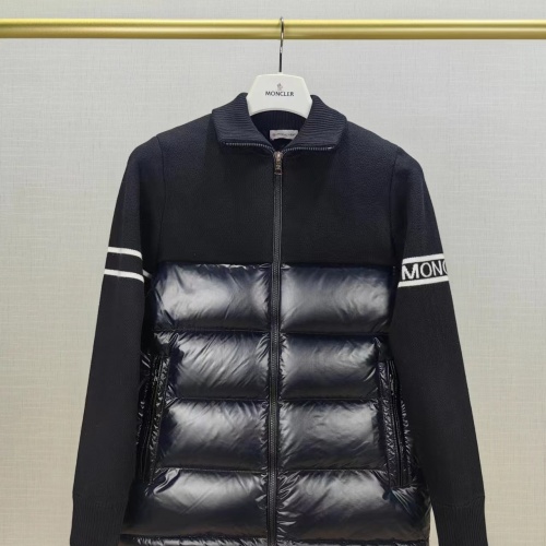 Replica Moncler Down Feather Coat Long Sleeved For Men #1228297 $160.00 USD for Wholesale