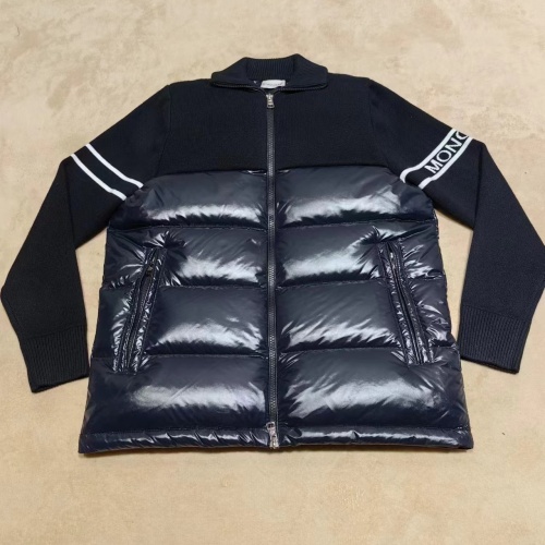 Replica Moncler Down Feather Coat Long Sleeved For Men #1228297 $160.00 USD for Wholesale