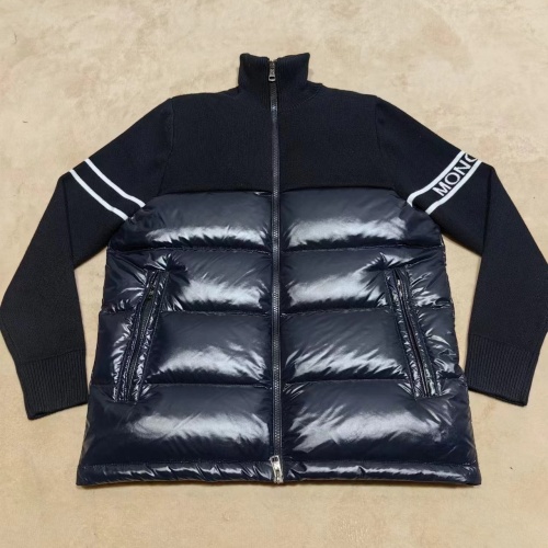 Replica Moncler Down Feather Coat Long Sleeved For Men #1228297 $160.00 USD for Wholesale