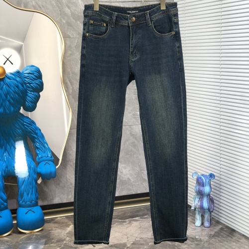 Replica Dolce & Gabbana D&G Jeans For Men #1228390 $82.00 USD for Wholesale