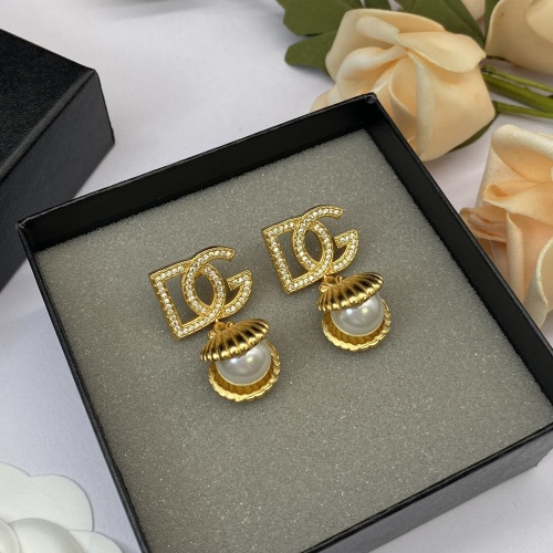 Replica Dolce & Gabbana D&G Earrings For Women #1228392 $29.00 USD for Wholesale