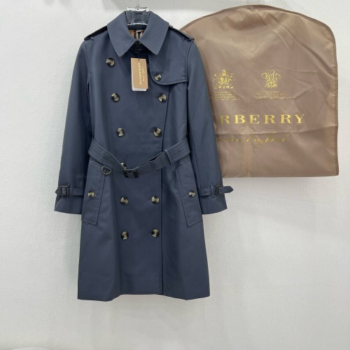 Burberry Trench Coat Long Sleeved For Women #1228486