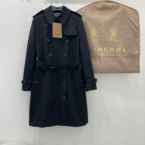 Replica Burberry Trench Coat Long Sleeved For Women #1228487, $172.00 USD, [ITEM#1228487], Replica Burberry Trench Coat outlet from China