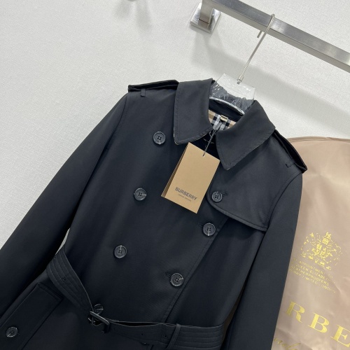 Replica Burberry Trench Coat Long Sleeved For Women #1228487 $172.00 USD for Wholesale