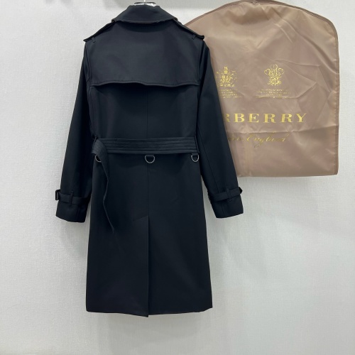 Replica Burberry Trench Coat Long Sleeved For Women #1228487 $172.00 USD for Wholesale