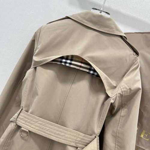 Replica Burberry Trench Coat Long Sleeved For Women #1228488 $170.00 USD for Wholesale