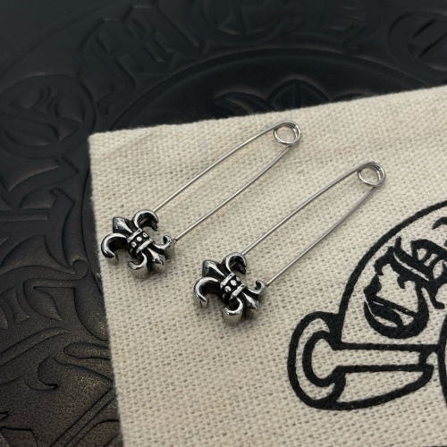 Replica Chrome Hearts Earrings For Women #1228517, $32.00 USD, [ITEM#1228517], Replica Chrome Hearts Earrings outlet from China