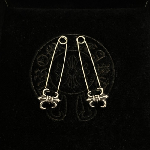 Replica Chrome Hearts Earrings For Women #1228517 $32.00 USD for Wholesale