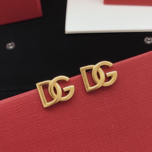 Replica Dolce & Gabbana D&G Earrings For Women #1228538 $25.00 USD for Wholesale