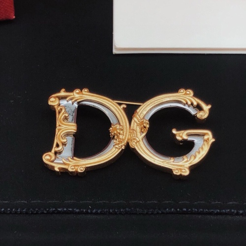 Replica Dolce & Gabbana Brooches For Women #1228543 $32.00 USD for Wholesale