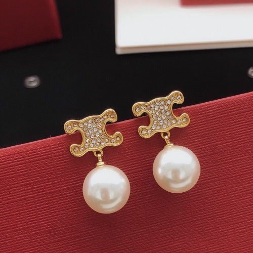 Replica Celine Earrings For Women #1228572, $29.00 USD, [ITEM#1228572], Replica Celine Earrings outlet from China