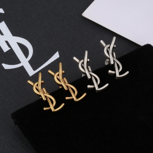 Replica Yves Saint Laurent YSL Earrings For Women #1228595 $25.00 USD for Wholesale