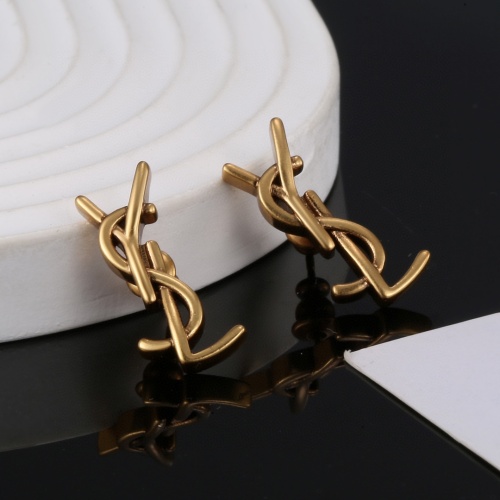 Replica Yves Saint Laurent YSL Earrings For Women #1228596, $25.00 USD, [ITEM#1228596], Replica Yves Saint Laurent YSL Earrings outlet from China