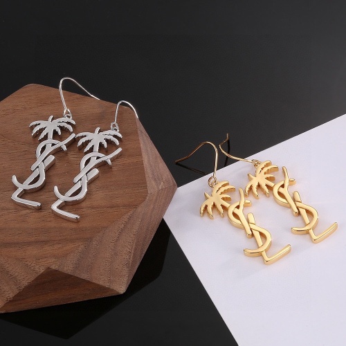 Replica Yves Saint Laurent YSL Earrings For Women #1228597 $25.00 USD for Wholesale