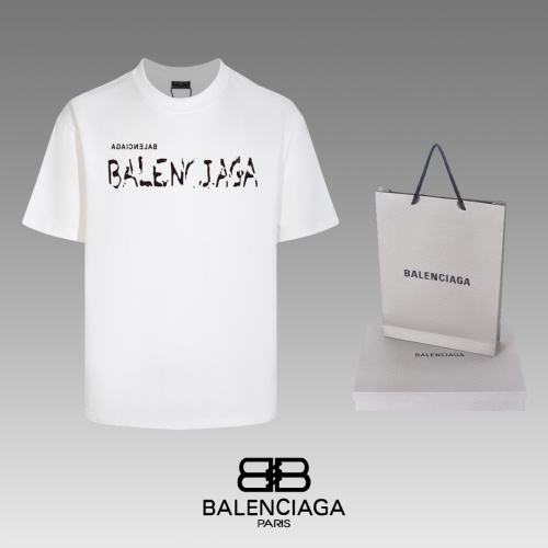 Replica Balenciaga T-Shirts Short Sleeved For Unisex #1228726, $39.00 USD, [ITEM#1228726], Replica Balenciaga T-Shirts outlet from China