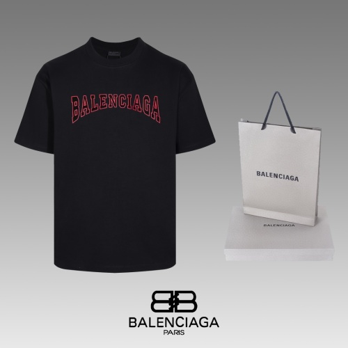 Replica Balenciaga T-Shirts Short Sleeved For Unisex #1228735, $39.00 USD, [ITEM#1228735], Replica Balenciaga T-Shirts outlet from China