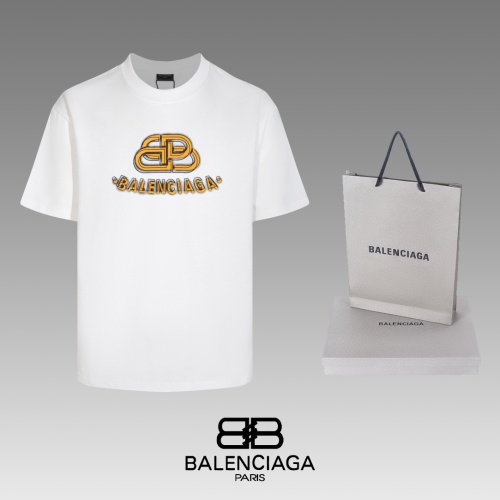 Replica Balenciaga T-Shirts Short Sleeved For Unisex #1228737, $39.00 USD, [ITEM#1228737], Replica Balenciaga T-Shirts outlet from China