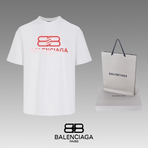 Replica Balenciaga T-Shirts Short Sleeved For Unisex #1228739, $39.00 USD, [ITEM#1228739], Replica Balenciaga T-Shirts outlet from China