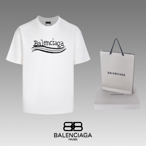 Replica Balenciaga T-Shirts Short Sleeved For Unisex #1228746, $39.00 USD, [ITEM#1228746], Replica Balenciaga T-Shirts outlet from China