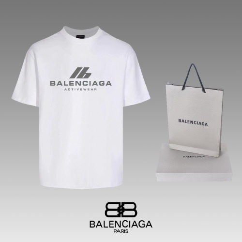 Replica Balenciaga T-Shirts Short Sleeved For Unisex #1228763, $39.00 USD, [ITEM#1228763], Replica Balenciaga T-Shirts outlet from China