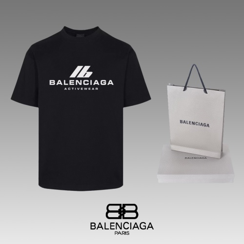 Replica Balenciaga T-Shirts Short Sleeved For Unisex #1228764, $39.00 USD, [ITEM#1228764], Replica Balenciaga T-Shirts outlet from China