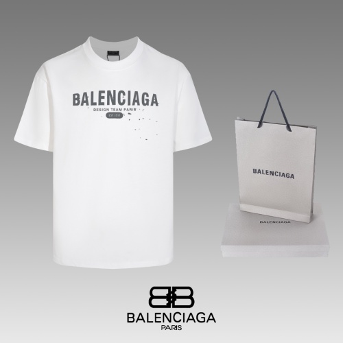 Replica Balenciaga T-Shirts Short Sleeved For Unisex #1228767, $39.00 USD, [ITEM#1228767], Replica Balenciaga T-Shirts outlet from China