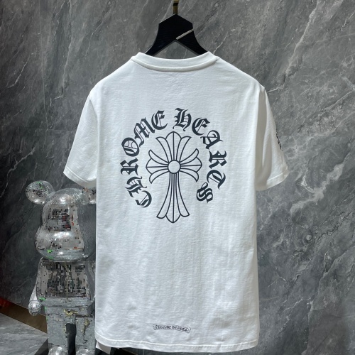 Replica Chrome Hearts T-Shirts Short Sleeved For Unisex #1228773 $34.00 USD for Wholesale