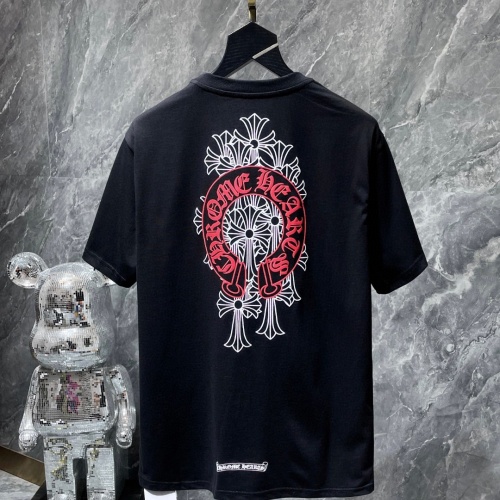 Replica Chrome Hearts T-Shirts Short Sleeved For Unisex #1228780 $34.00 USD for Wholesale