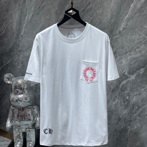 Replica Chrome Hearts T-Shirts Short Sleeved For Unisex #1228782, $34.00 USD, [ITEM#1228782], Replica Chrome Hearts T-Shirts outlet from China