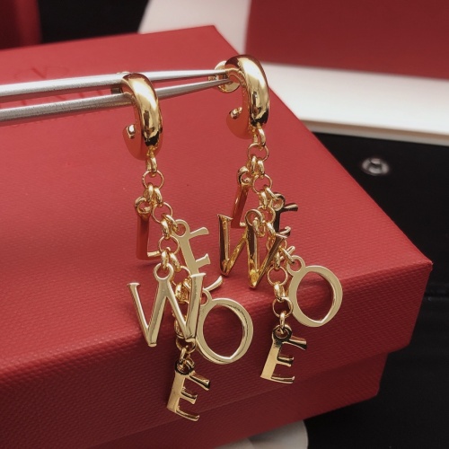 Replica LOEWE Earrings For Women #1228842 $29.00 USD for Wholesale