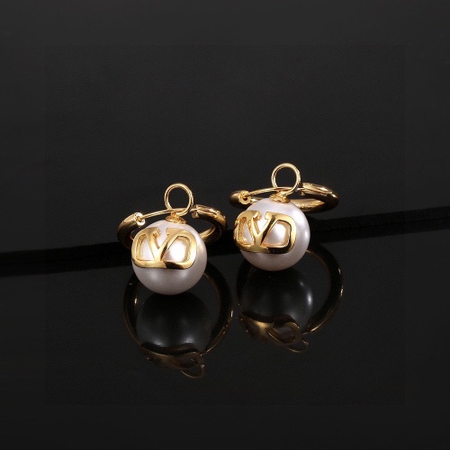 Replica Valentino Earrings For Women #1228887 $27.00 USD for Wholesale