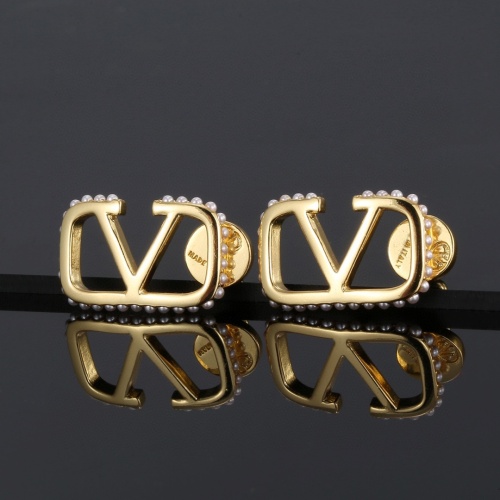 Replica Valentino Earrings For Women #1228889, $25.00 USD, [ITEM#1228889], Replica Valentino Earrings outlet from China